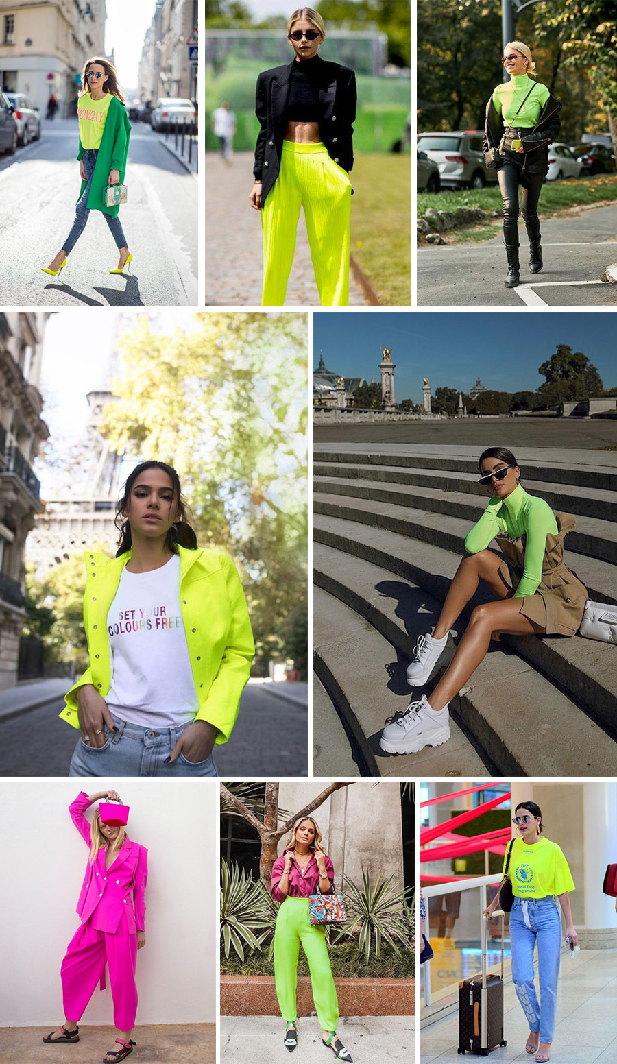 Neon 2019 Fashion Trend Carolina Arango