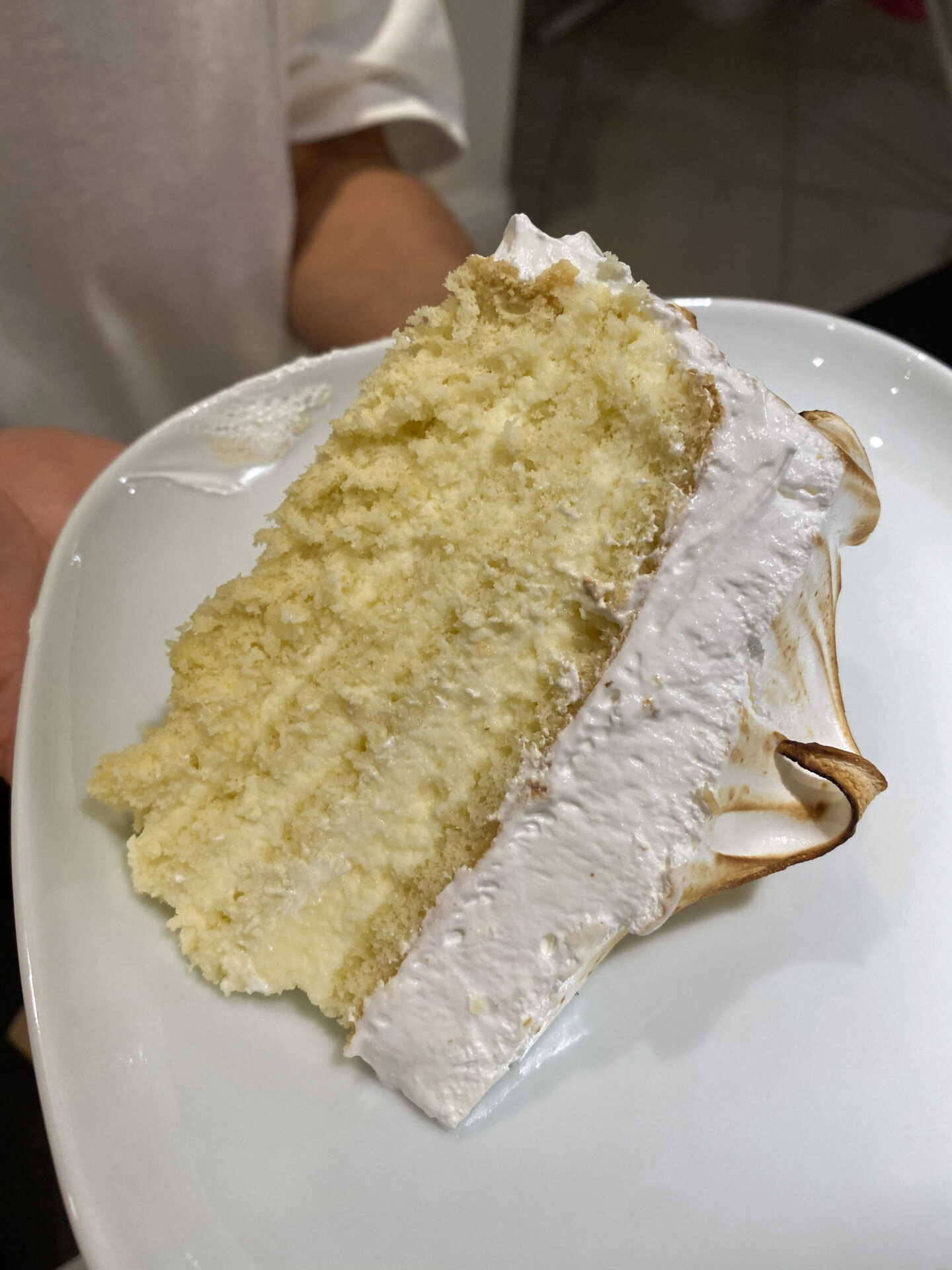 Cipriani Meringue Cake